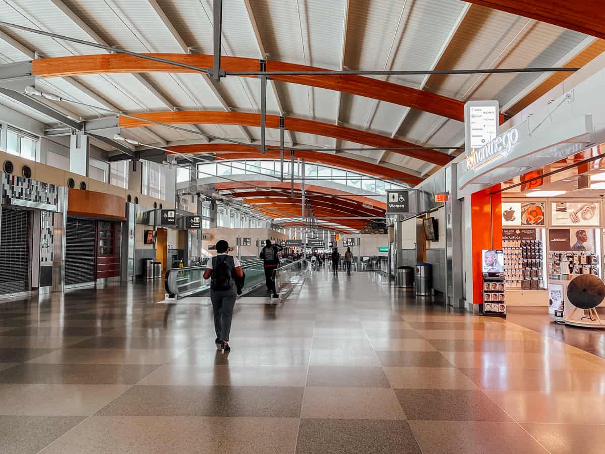 Inside Raleigh Durham International Airport