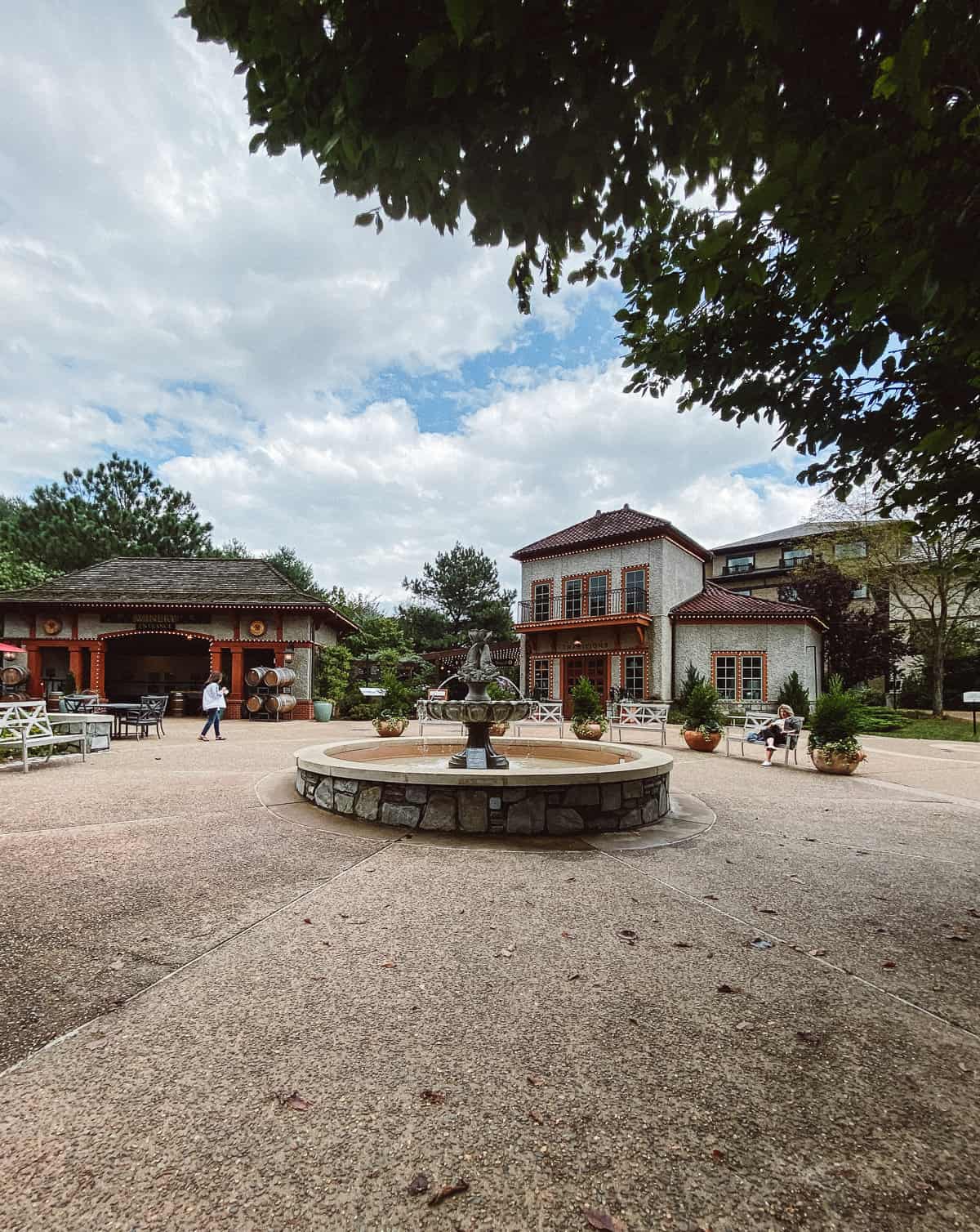 Antler Hill Village on the property of Biltmore Estate