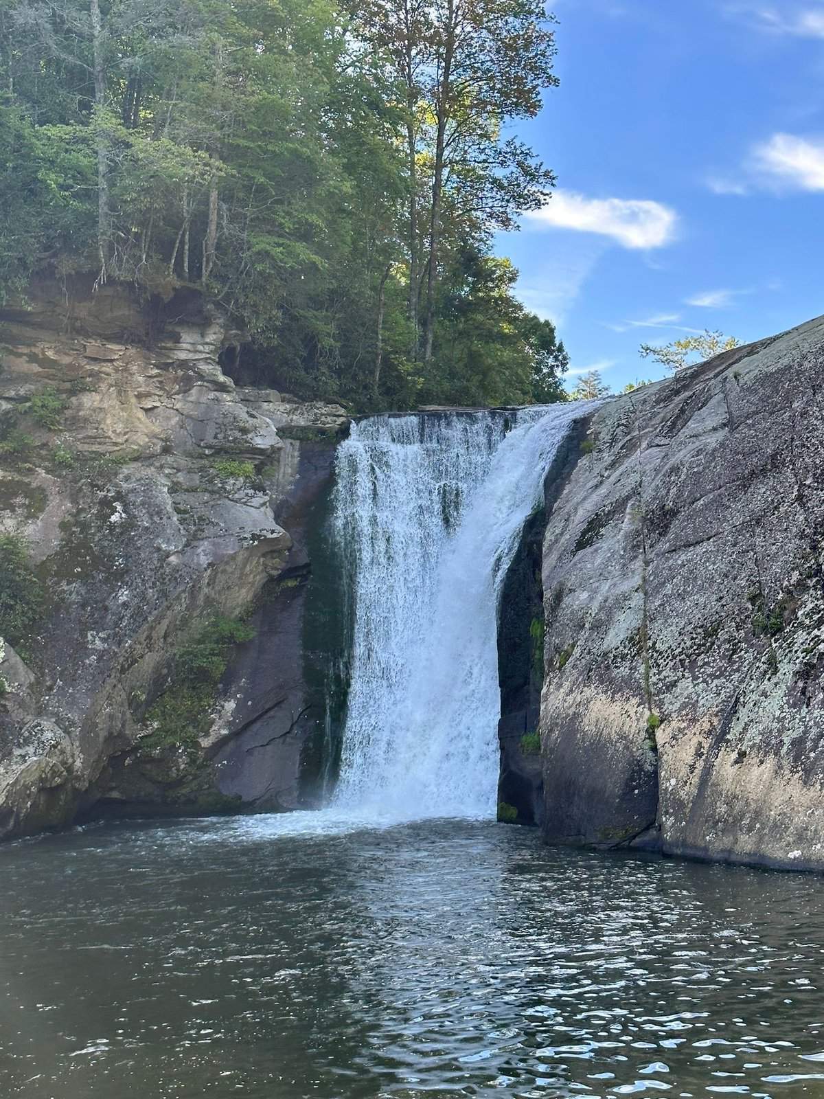 Elk River Falls in Pisgah National Forest