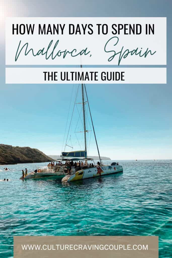 How Many Days in Mallorca Pinterest Pin