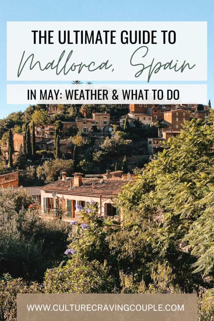 Mallorca in May Pinterest Pin