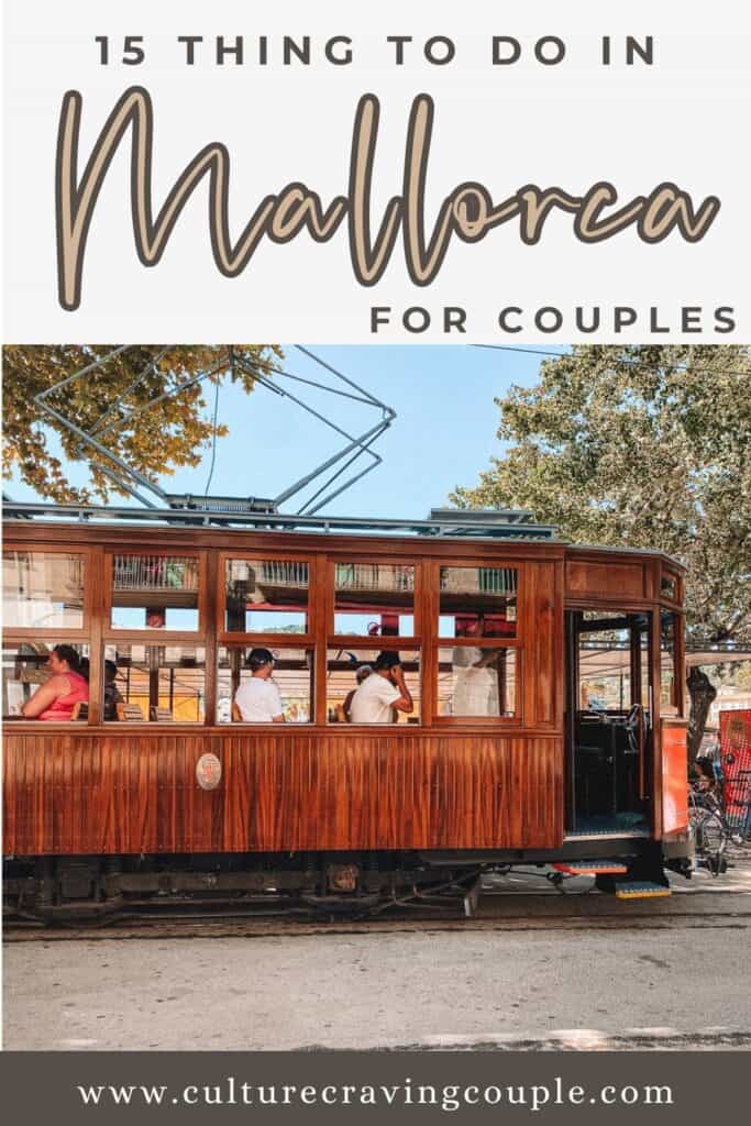 Things to do in Mallorca for Couples Pinterest Pin