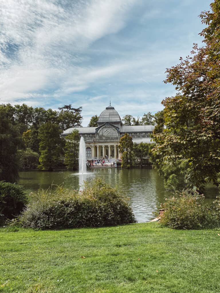 The Crystal Cathedral in Retiro Park, Madrid