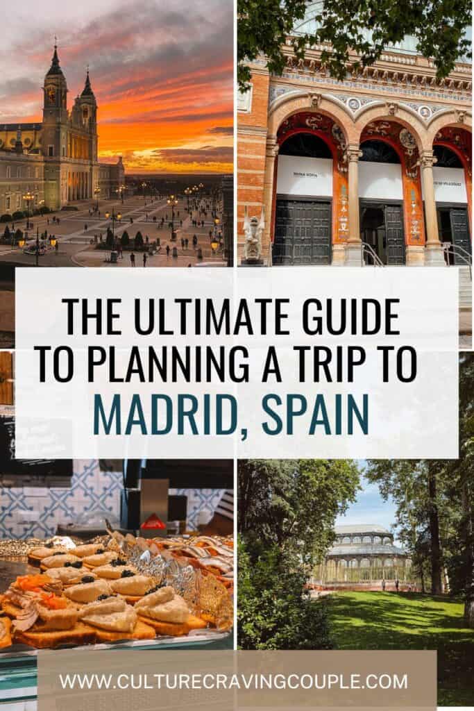 How many days in Madrid is enough Pinterest Pin