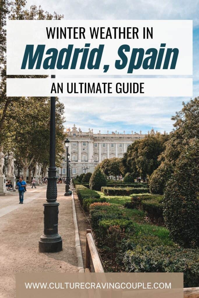 Does it snow in Madrid Pinterest Pin