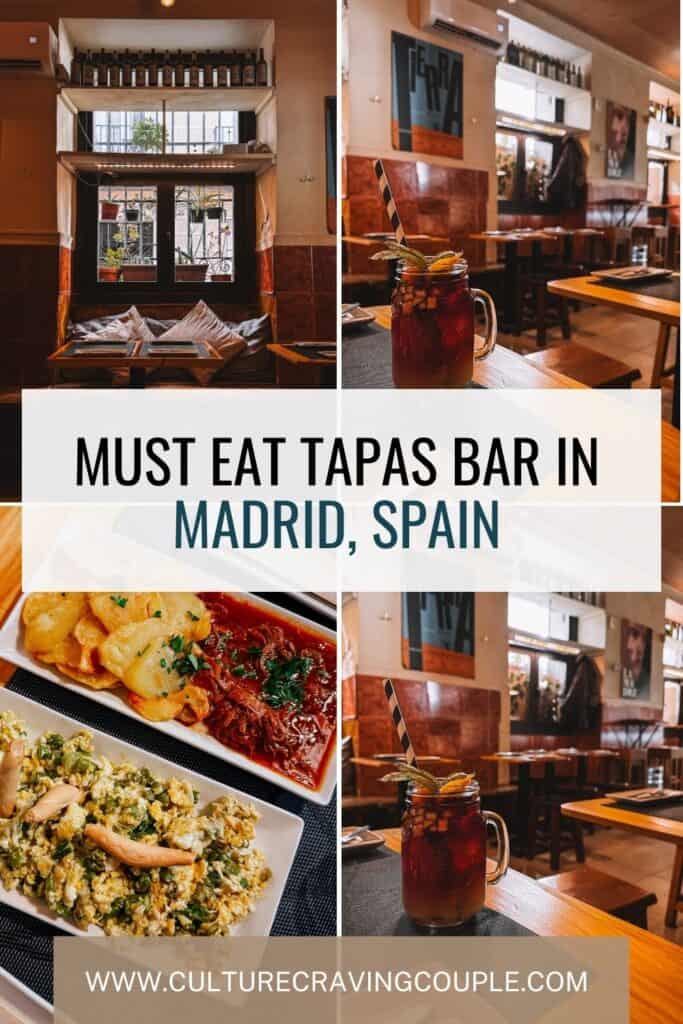 Taberna El Sur Madrid Pinterest pin