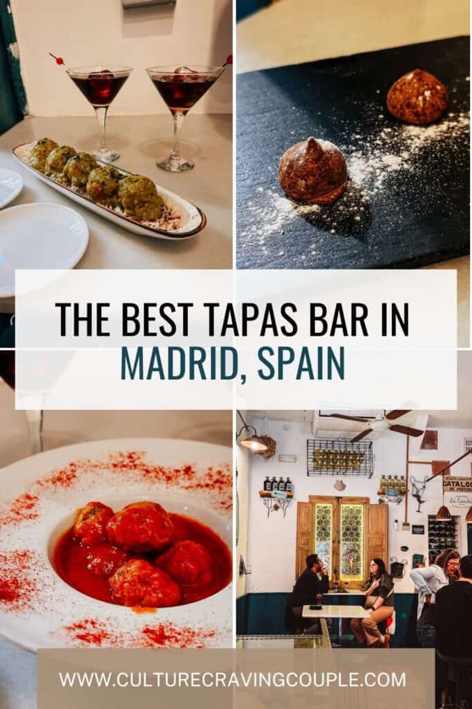Taberna La Concha Madrid Pinterest Pin