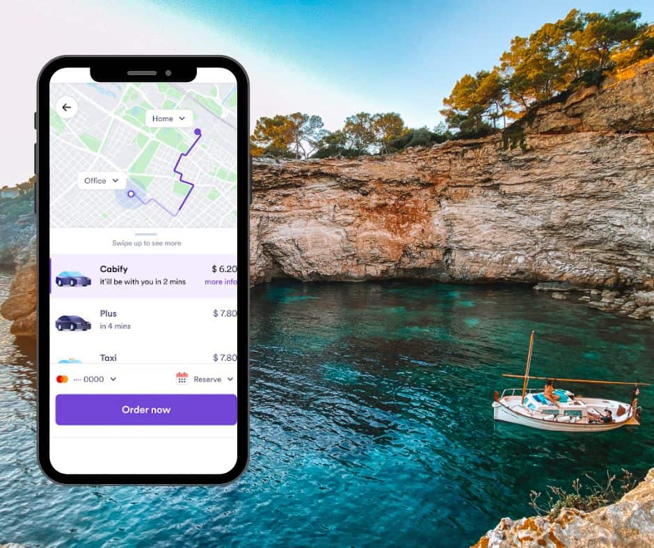 Cabify App Screenshot