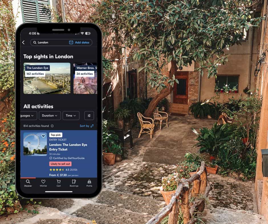 Viator App Screenshot