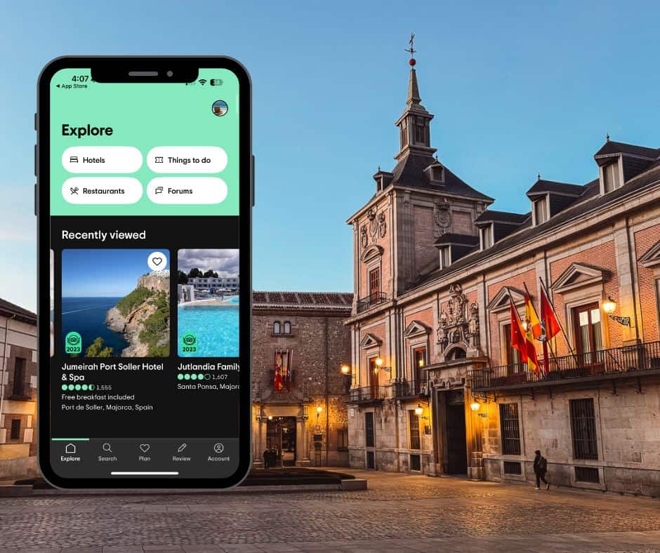 Trip Advisor App Screenshot