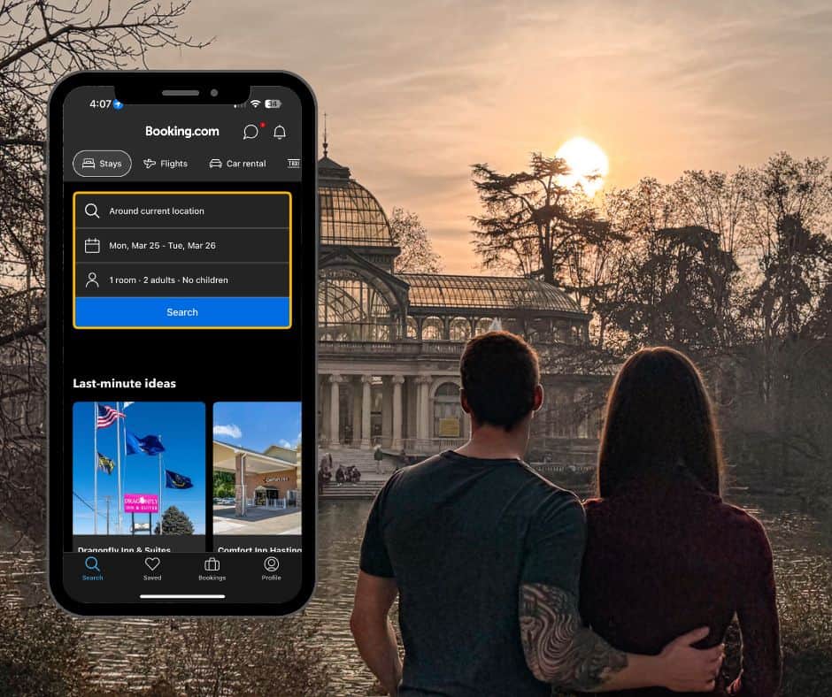 Booking.com App Screenshot