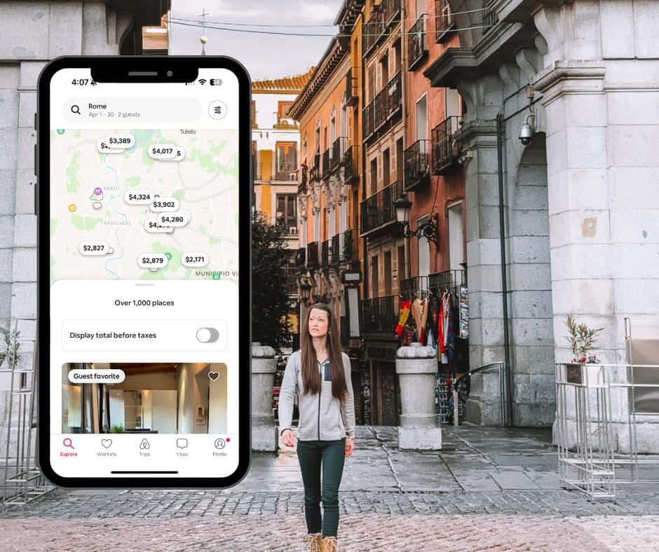 Airbnb App Screenshot