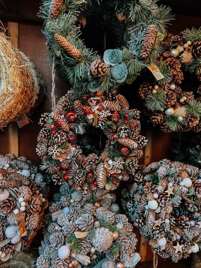 Beautiful christmas wreathes