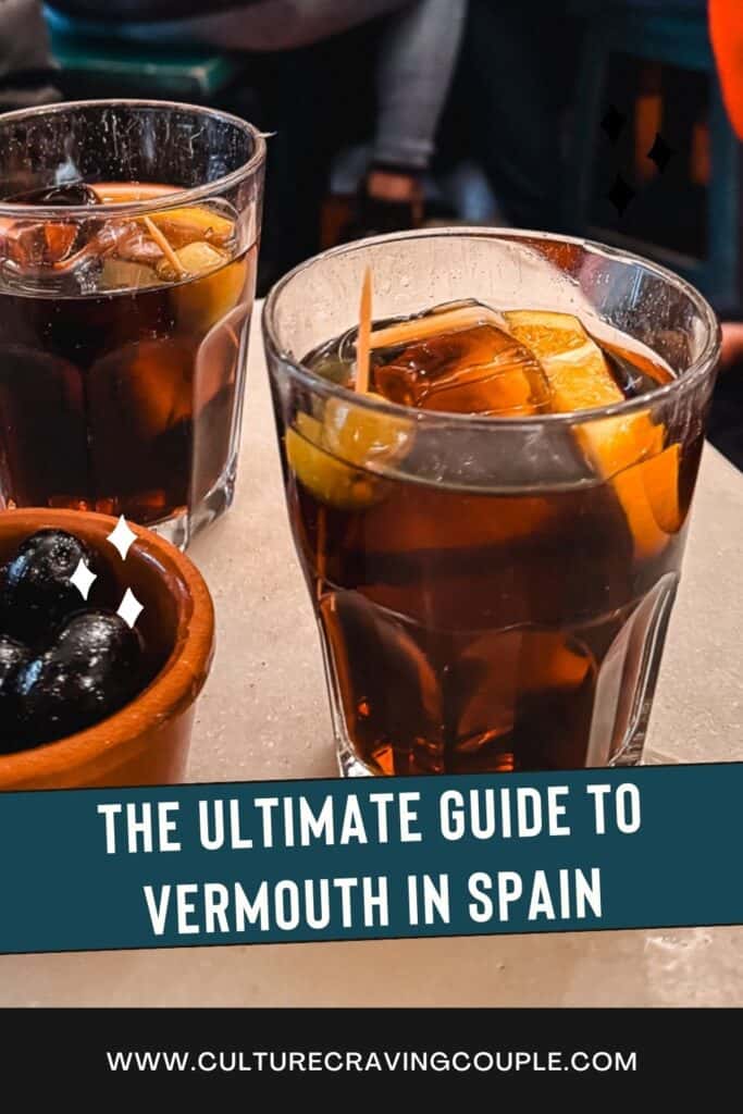 How to drink vermouth in Spain pinterest pin