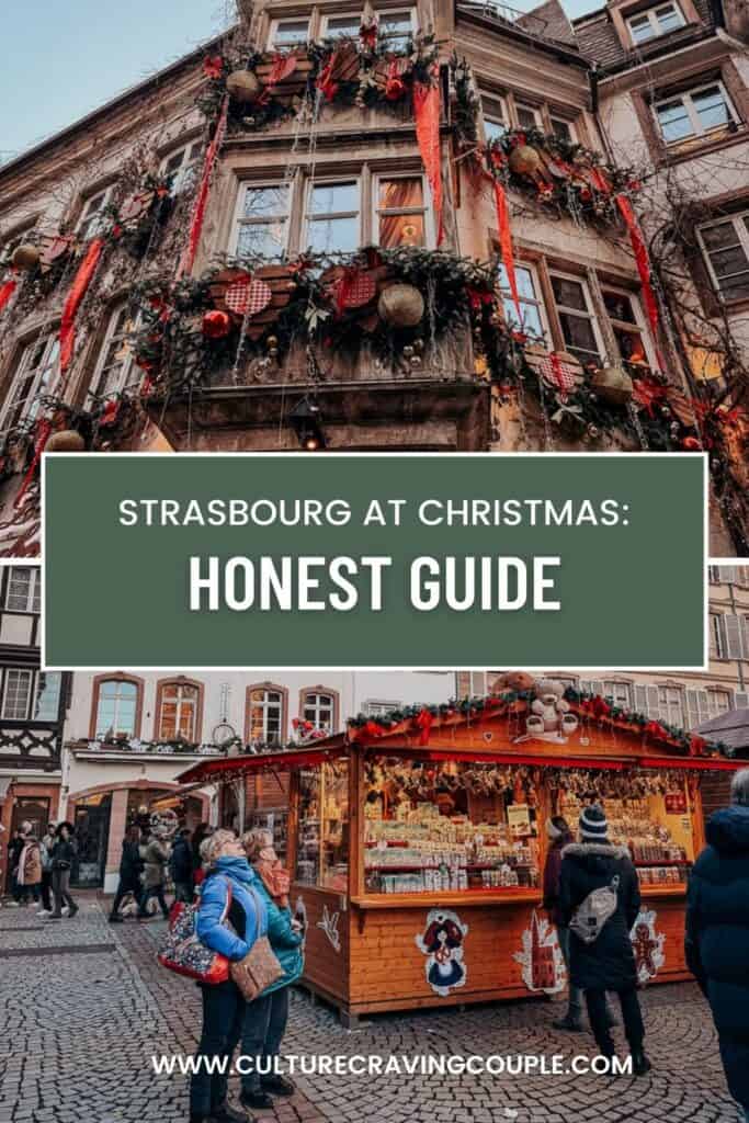 Strasbourg Christmas Market Review Pinterest Pin