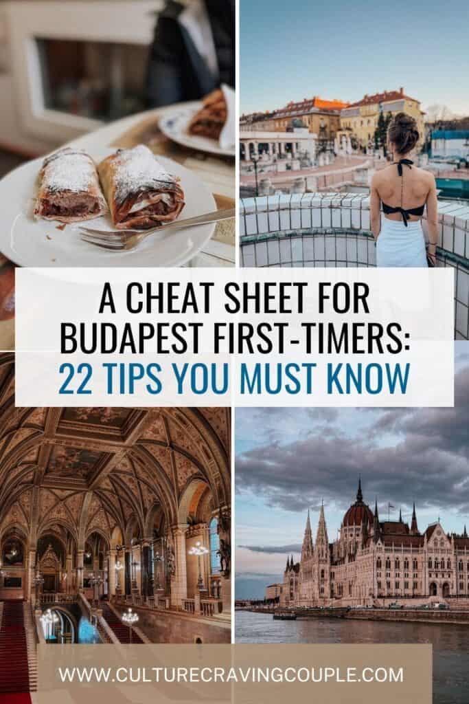 Budapest tips pinterest pin
