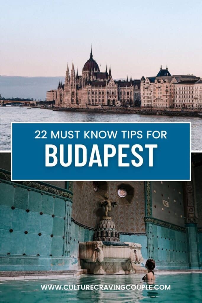 Budapest tips pinterest pin